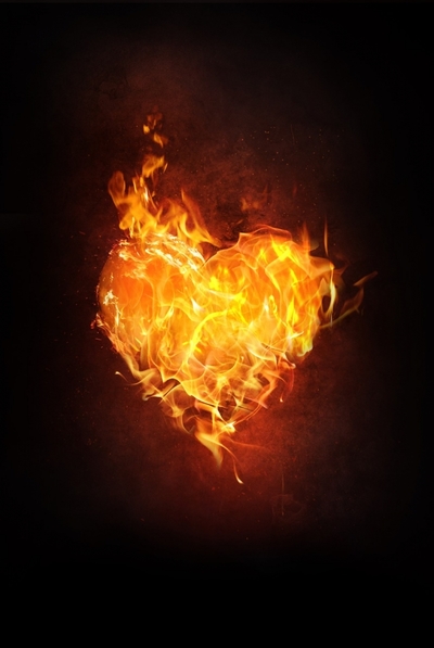 Liefde, brandend hart, tweeling vlam.jpg